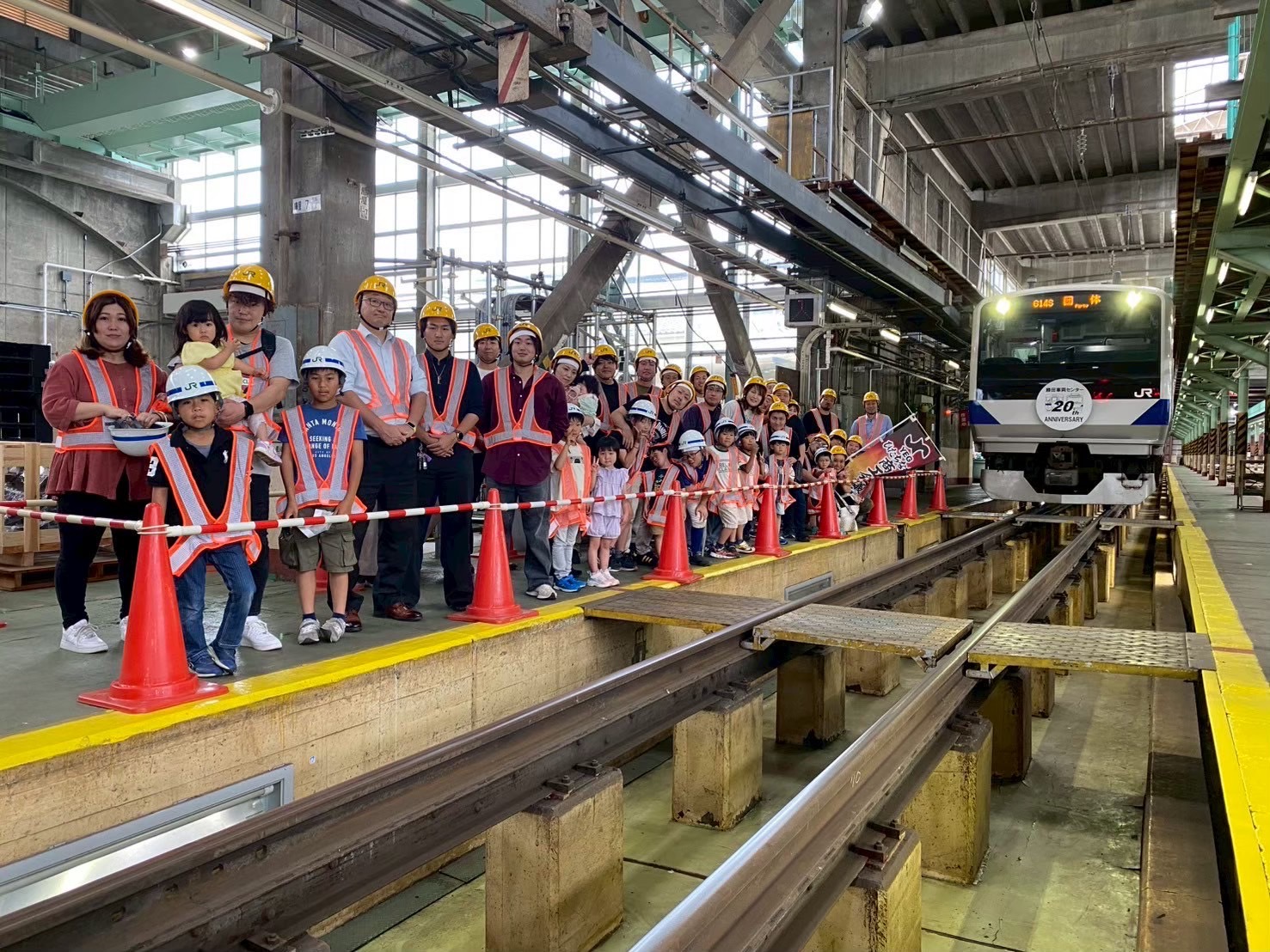 ひたちなか商工会議所青年部 ひたちなかYEG 茨城 6月事業 JR勝田車両センター